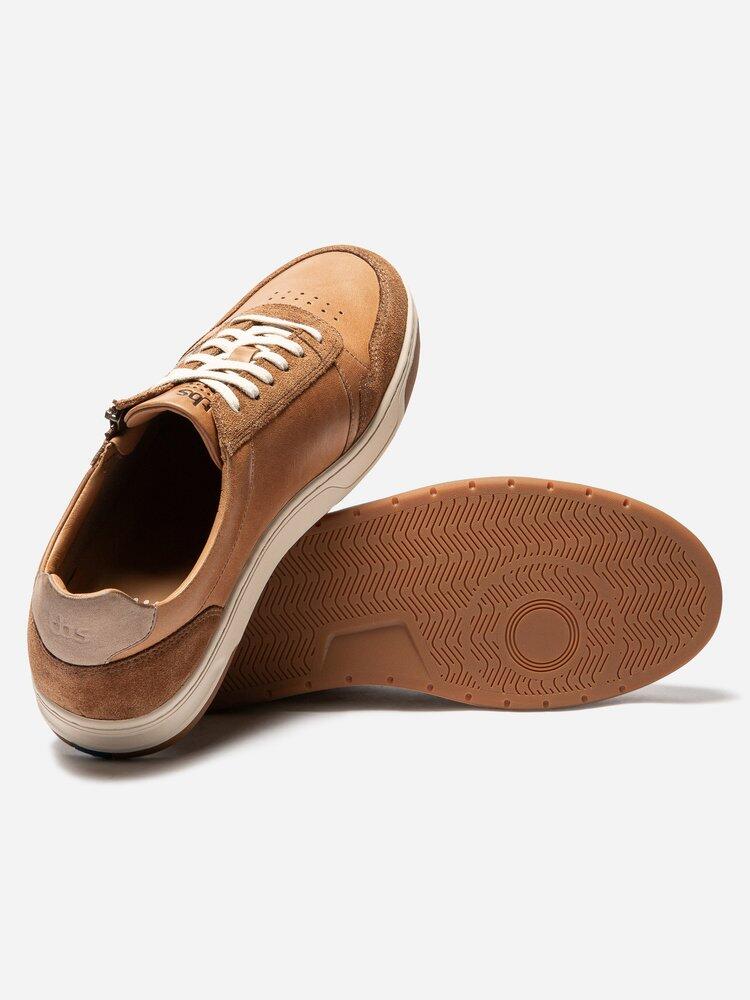 Baskets zippées homme THEOZIP Tan 4/4