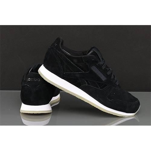 Chaussures Femmes Reebok Cl Lthr Crepe Neutr noir 3/5