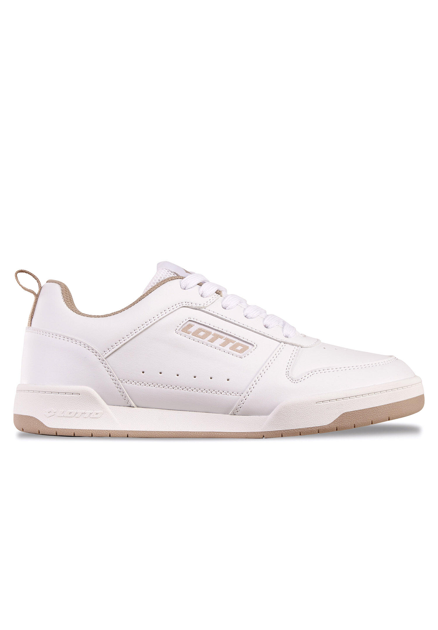 LOTTO Lotto TOCO BC Unisex Sneaker Low Top Schuhe 2400172U Weiß/Beige