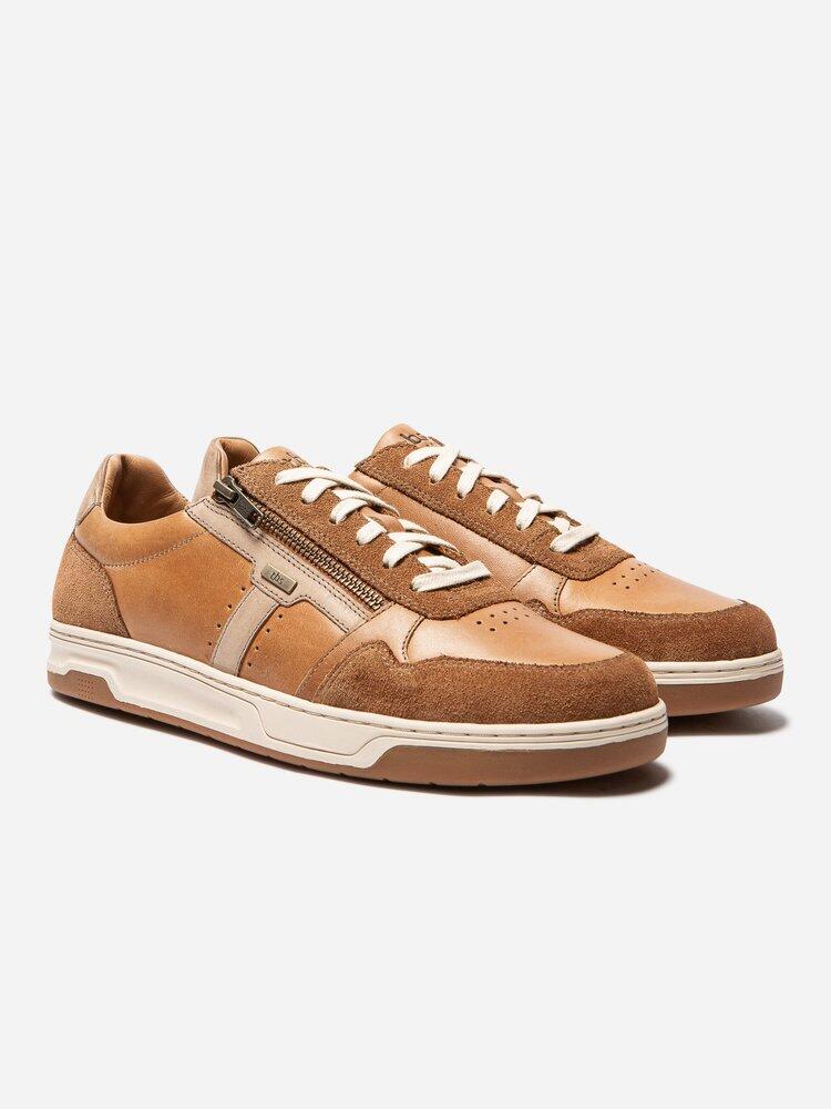 Baskets zippées homme THEOZIP Tan 2/4
