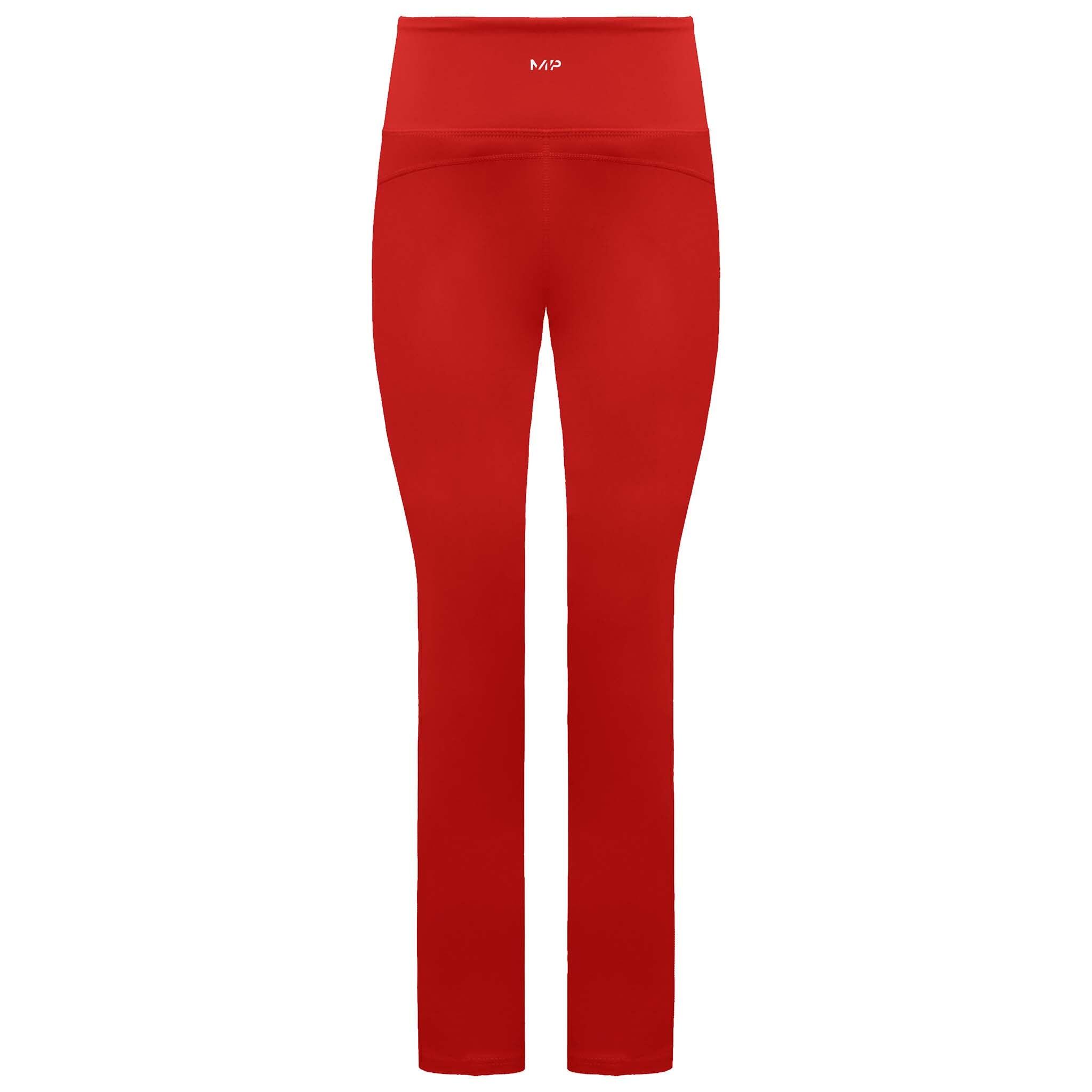 MYPROTEIN MyProtein Power Mesh Womens Red Leggings