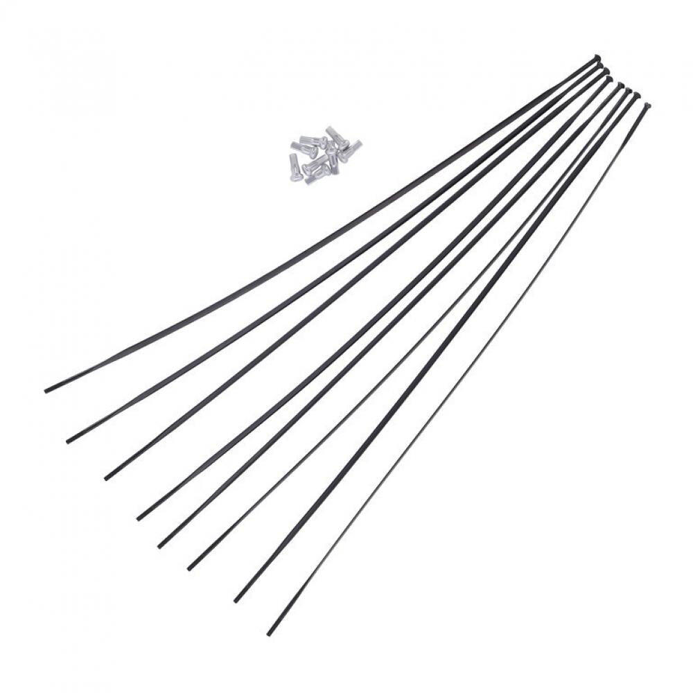 DT SWISS Speichen-Kit Erc1100 Dicut 45Mm 700C Vorderrad + Hinterrad Schwarz W... 1/2