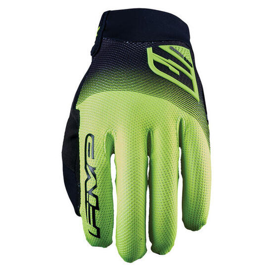Gants XR-PRO - BLACK/FLUO YELLOW (noir/jaune fluo) - XS/7