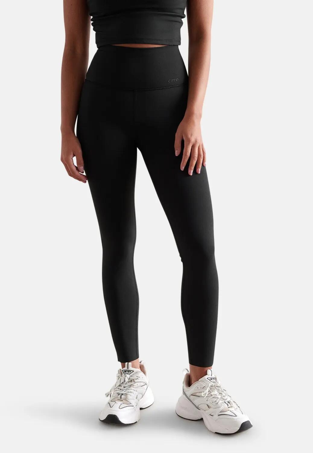 Dames Sportlegging Hoge Taille Squat Proof Petite Sense Zwart 7/7