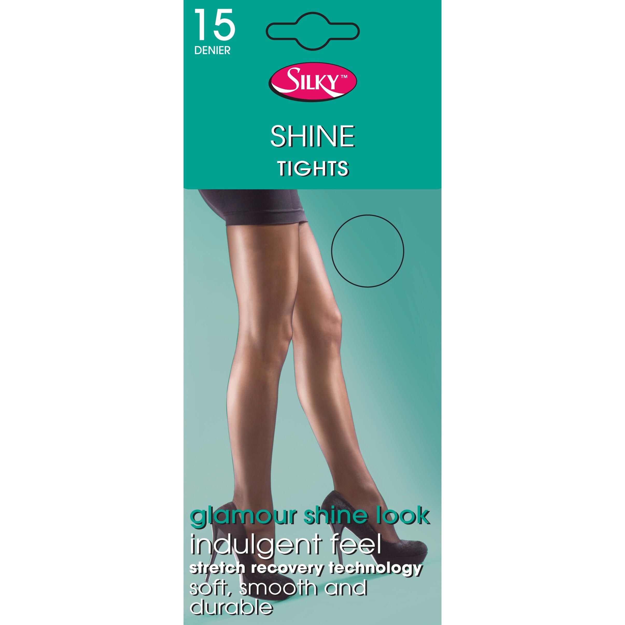 Womens/Ladies Shine Tights (1 Pair) (Bronze) 2/3