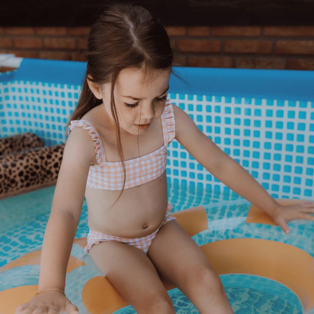 Bikini - Orange - Sunset Grid - 146/152 2/4
