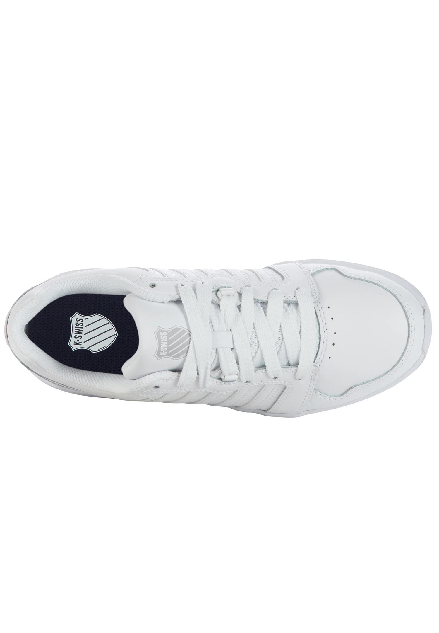 K‑SWISS Rival Trainer dames sneakers, witte low‑profile vrijetijdsschoenen 5/6