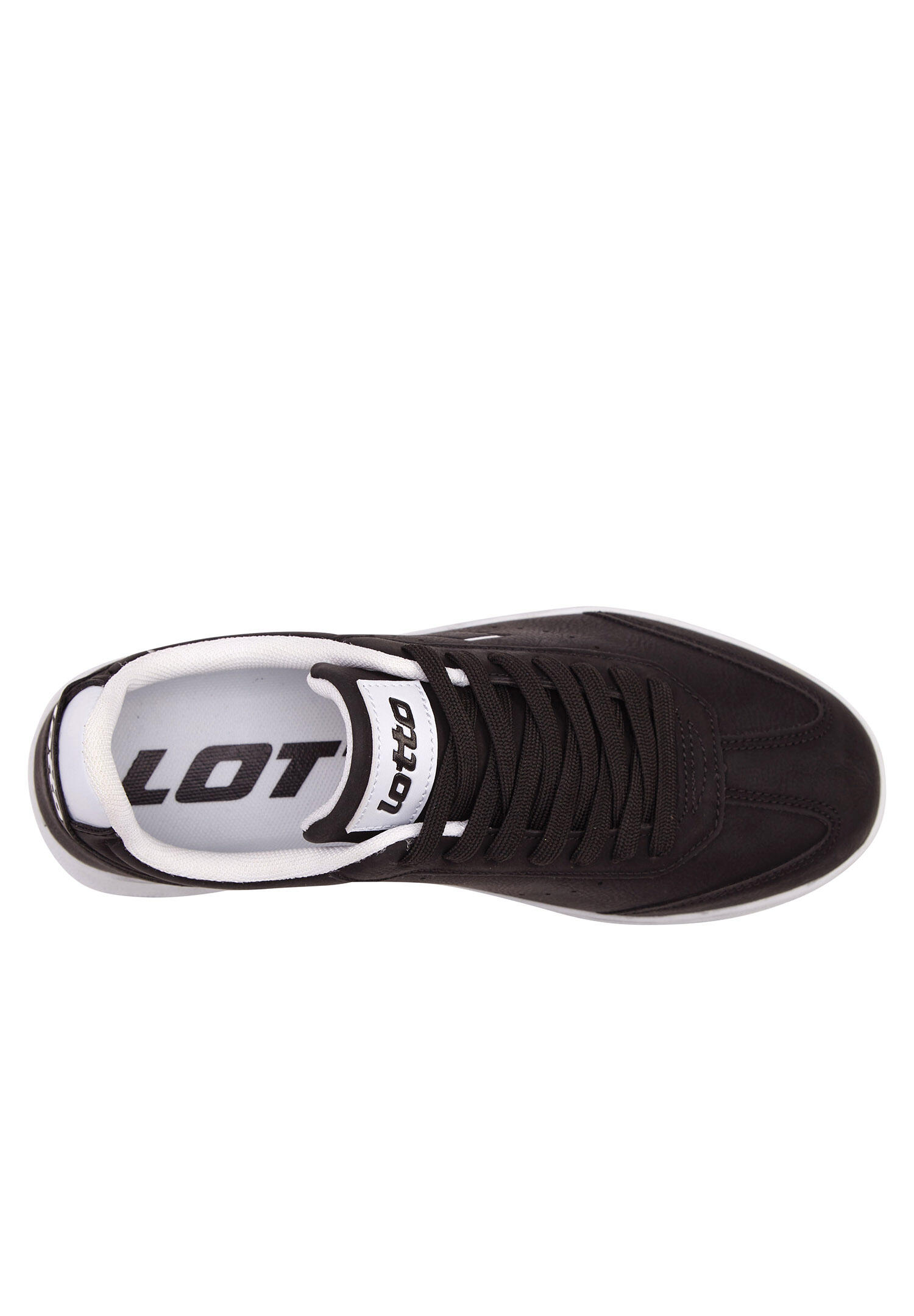 Lotto ISKAR Unisex Sneaker Low Top Schuhe 2400260U Schwarz 4/5