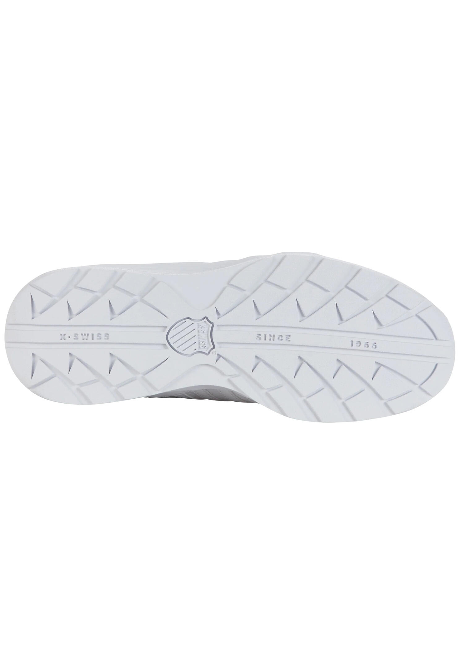 K‑SWISS Rival Trainer dames sneakers, witte low‑profile vrijetijdsschoenen 6/6