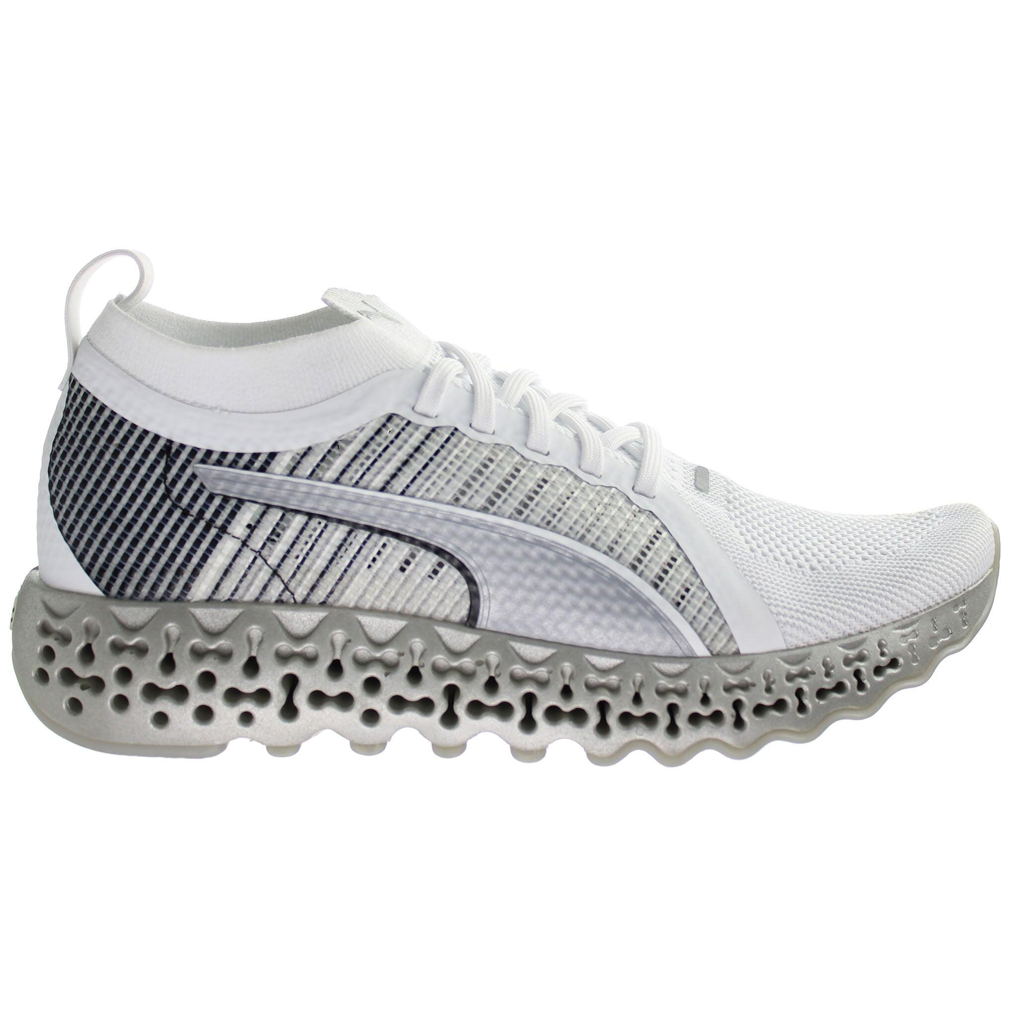 Puma Calibrate Mens White Running Shoes 3/5
