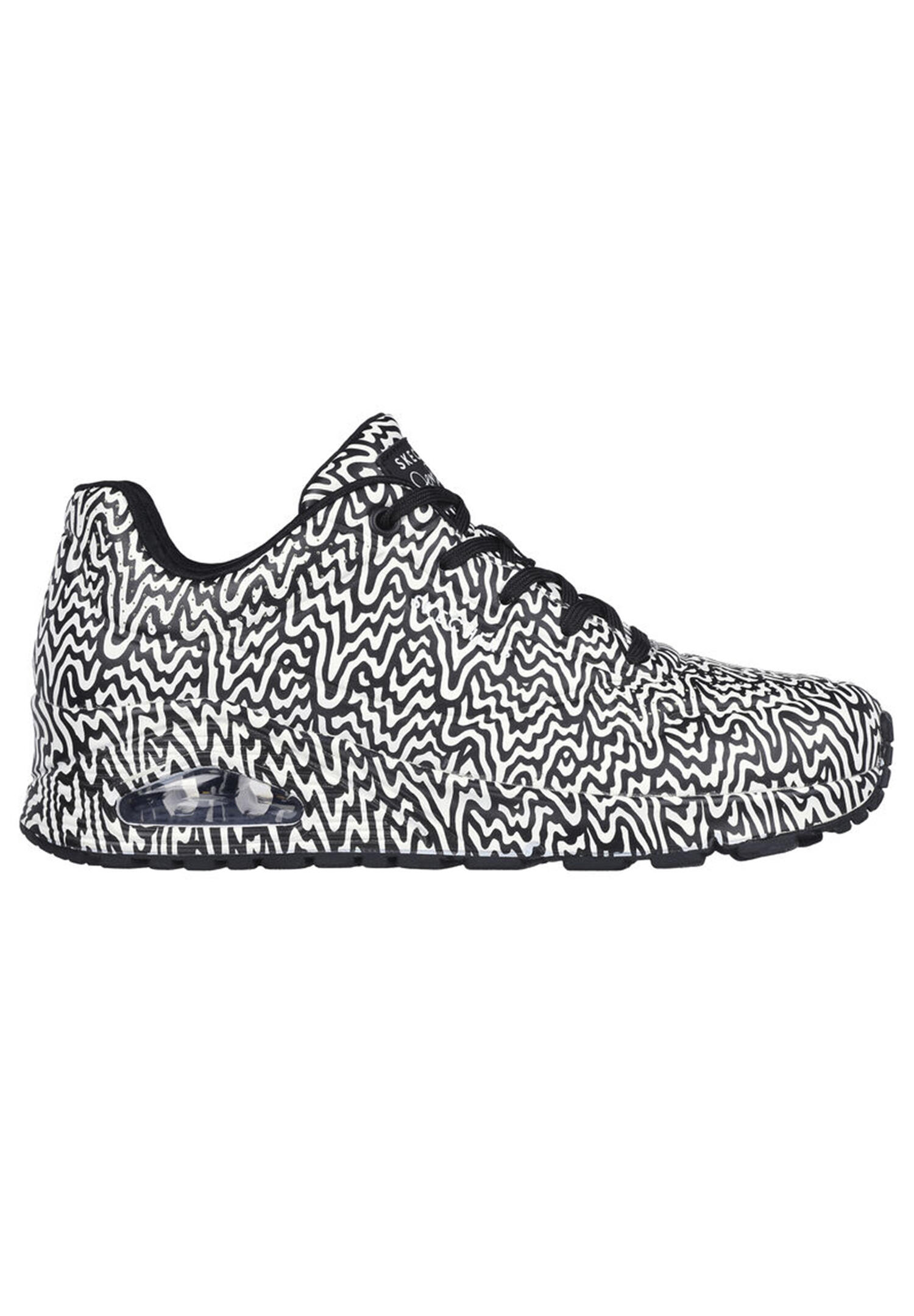 Skechers UNO INFINITE DRIP Sneakers Damen Mädchen 177960 BKW schwarz/weiß 6/7