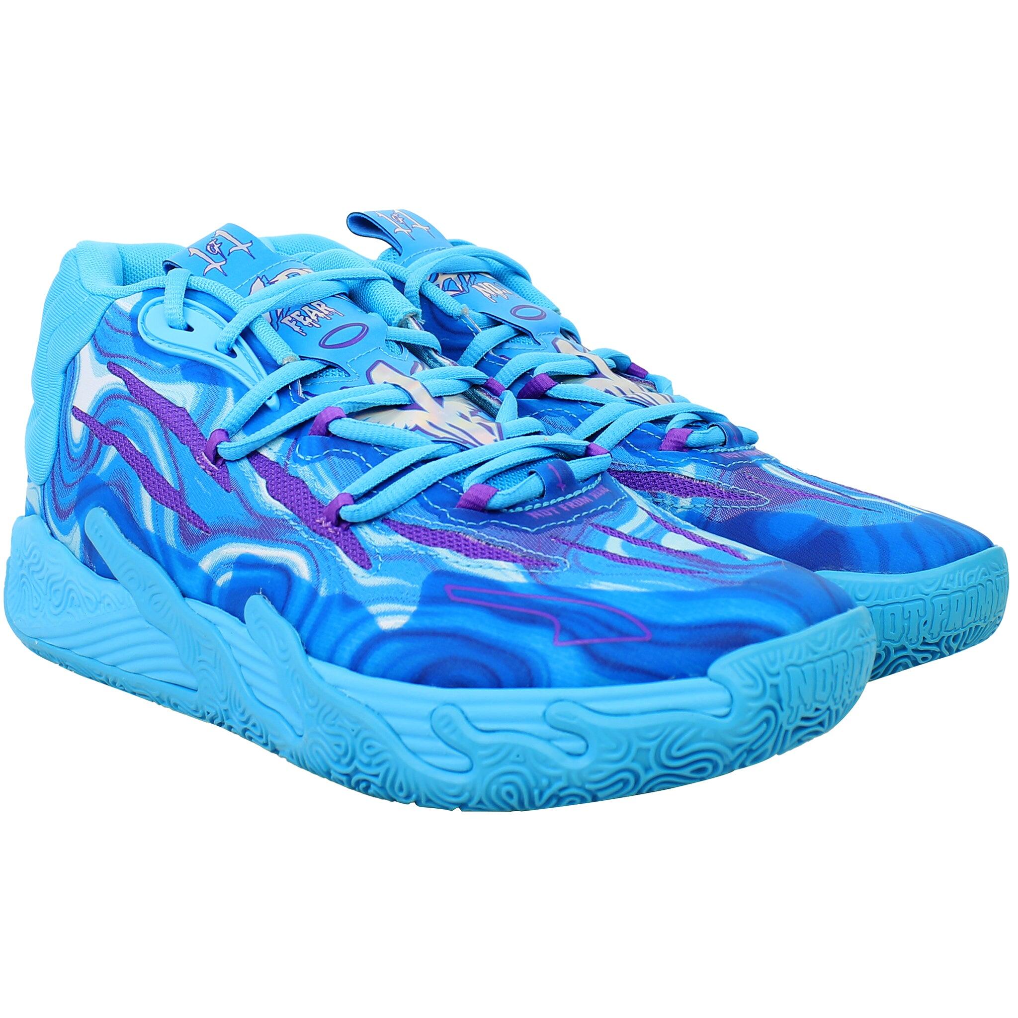 Puma MB.03 Buzz City Mens Blue Basketball Shoes | Decathlon