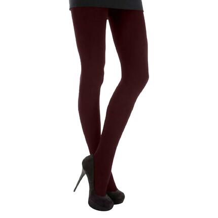 300 Denier Appearance FleeceStrumpfhose Damen Wein