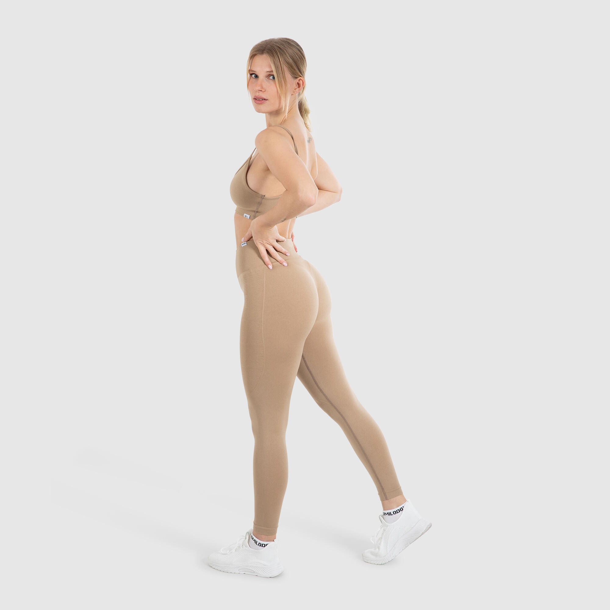 Damen Sport BH Layne Hellbraun 3/6