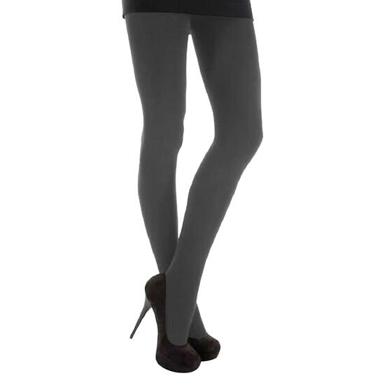 Collants Thermiques 300 Deniers (1 Paire) Femme (Gris)