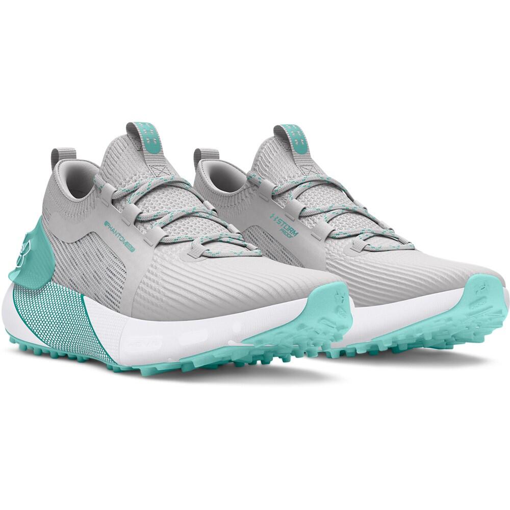 Golfschoenen Dames Under Armour Phantom Golf-Grijs 3/5