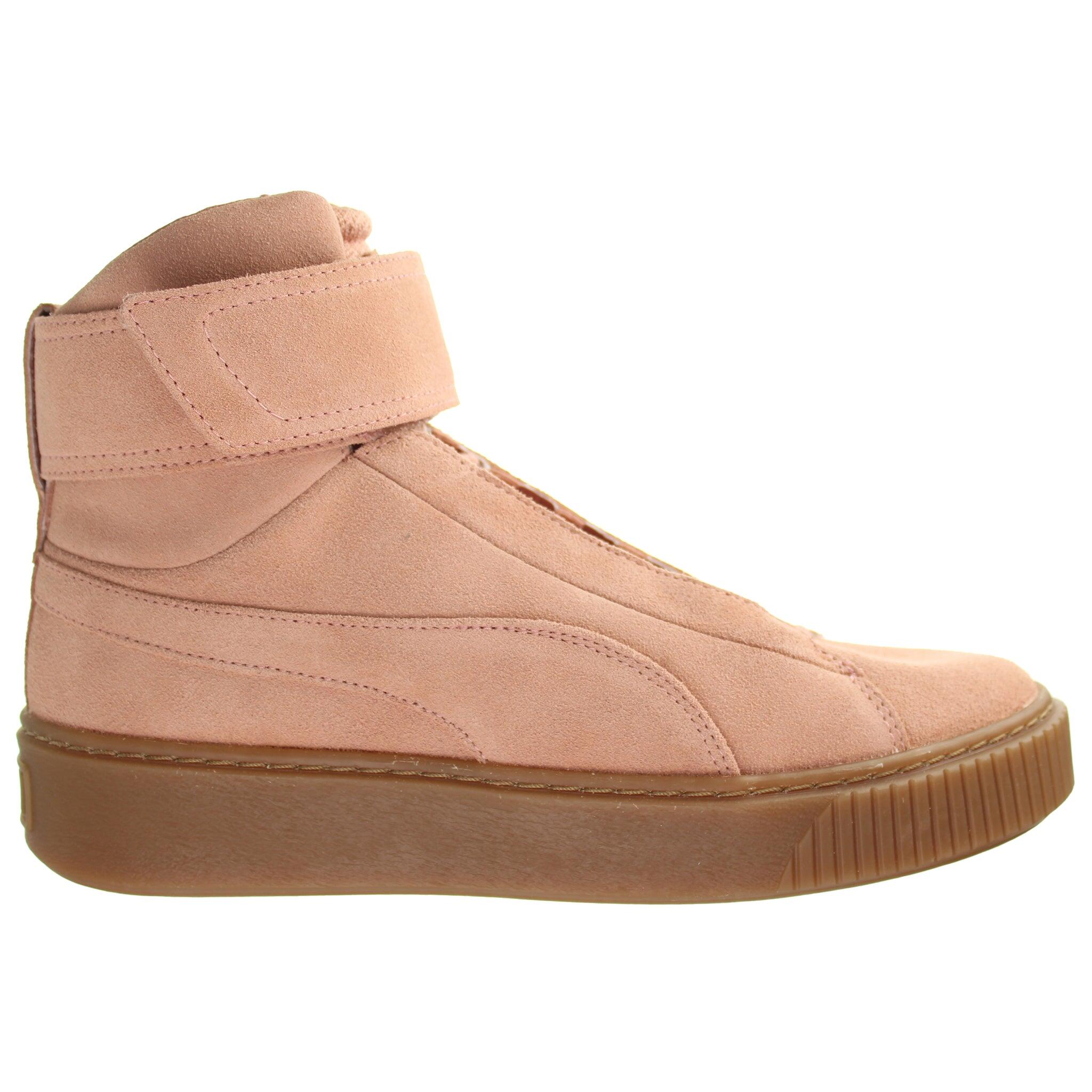 Puma Platform Mid OW Womens Pink Trainers 1/5