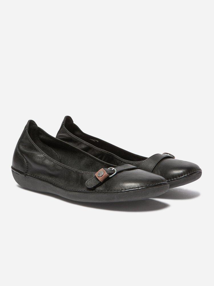 Ballerines plates Femme - MALINE Noir 2/5