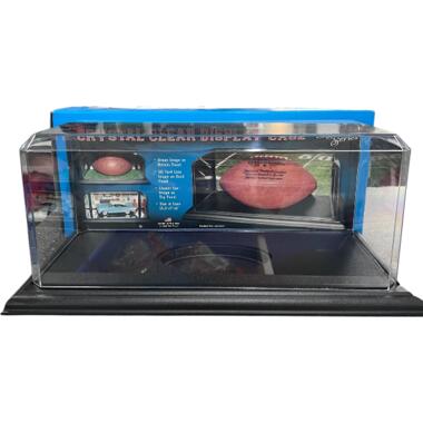 Vetrina da esposizione per football Markwort con cubo di plastica 2/3