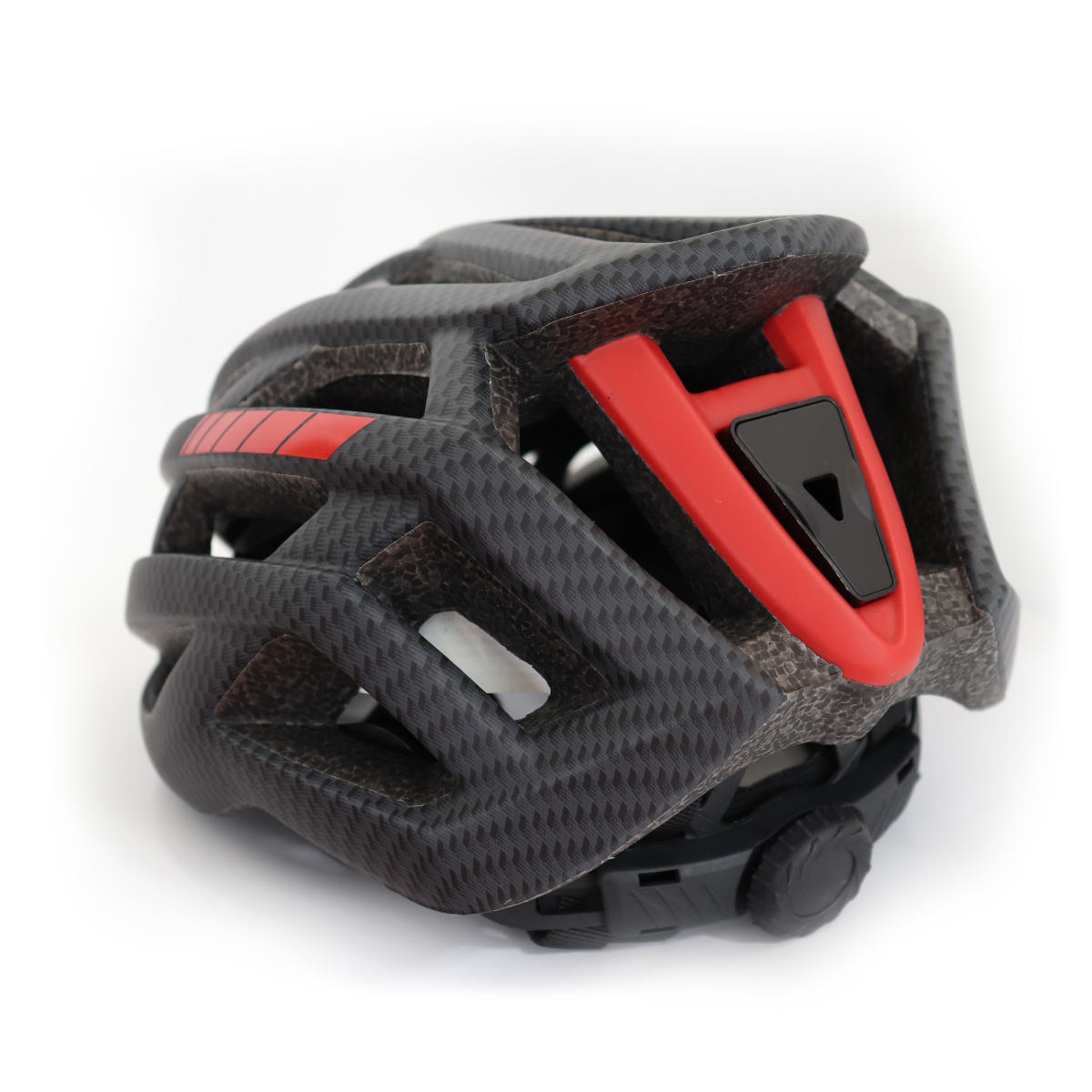 ROXA Zwart/rood fietshelm 2/2