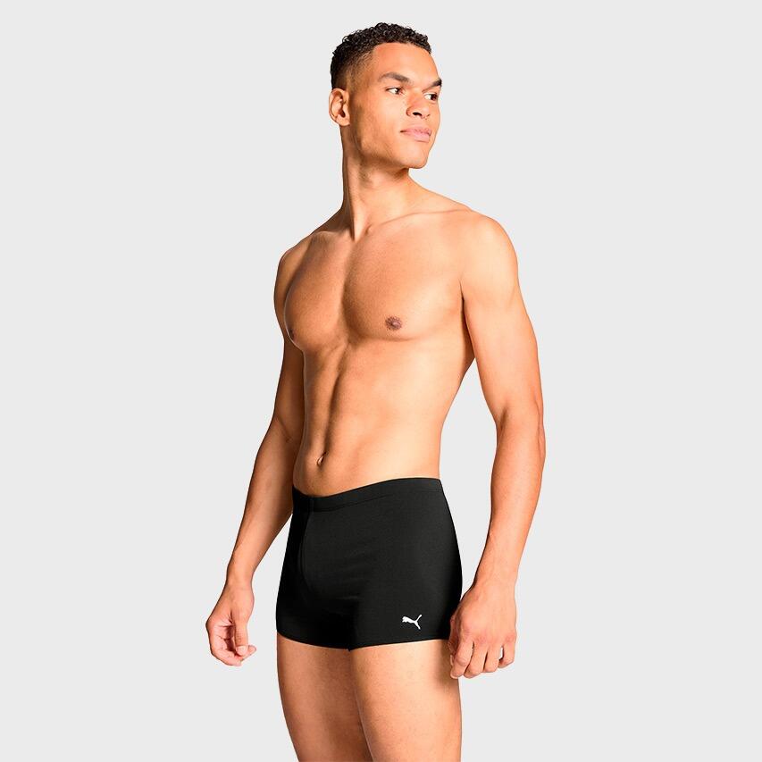 Heren Zwemboxer Classic Zwart 2/7