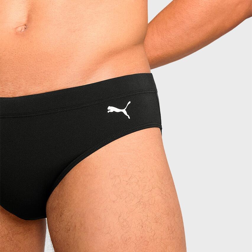 Escorregões Puma Swim Men Classic Briefs 1p, Preto, Homens 4/7