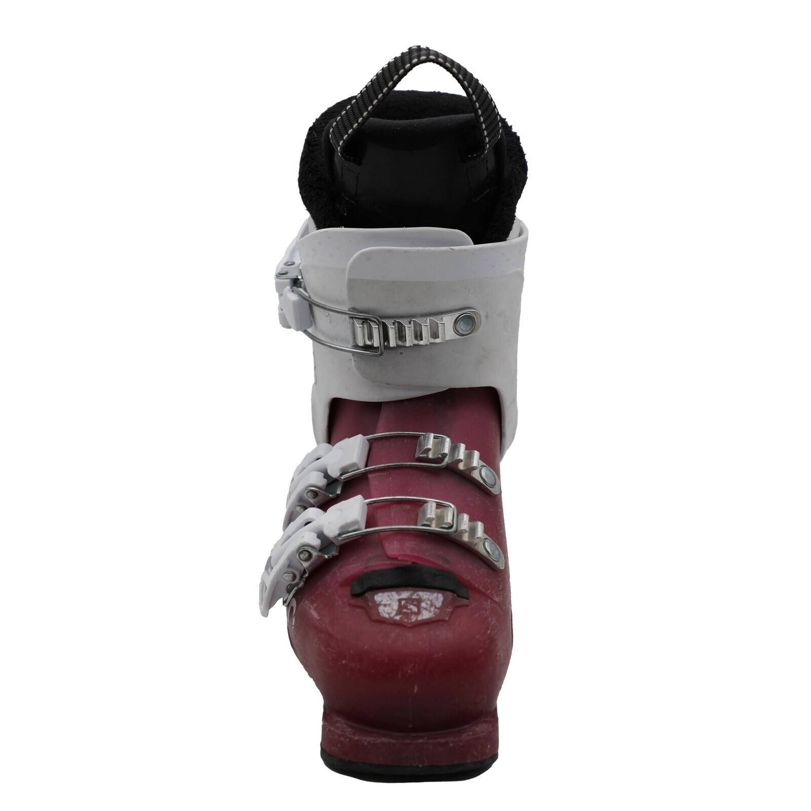 RECONDITIONNE - Chaussure De Ski Junior Salomon T3_3 Crochets 4/4