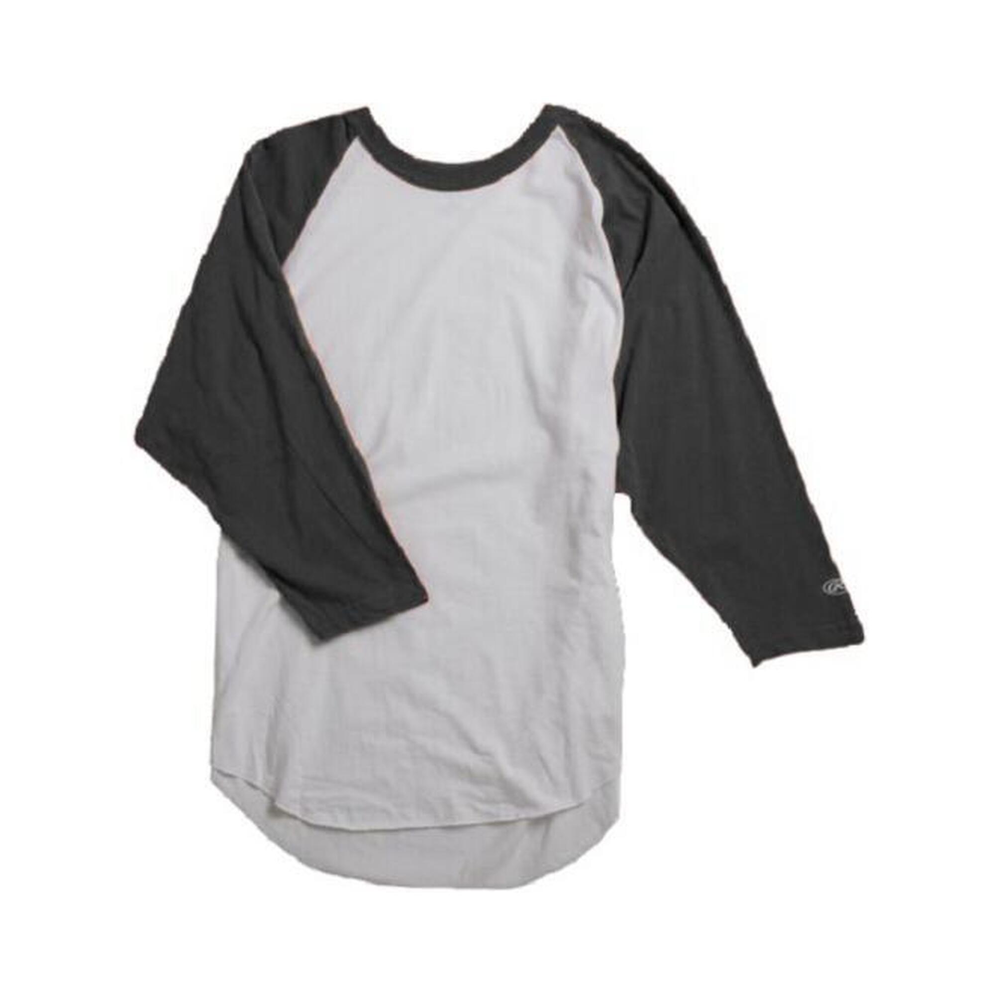 Rawlings - Rawlings Mtt3000 Chemise À Manches 3/4 Col Ras Du Cou S Noir - Surchemise - Noir - Petit - Decathlon