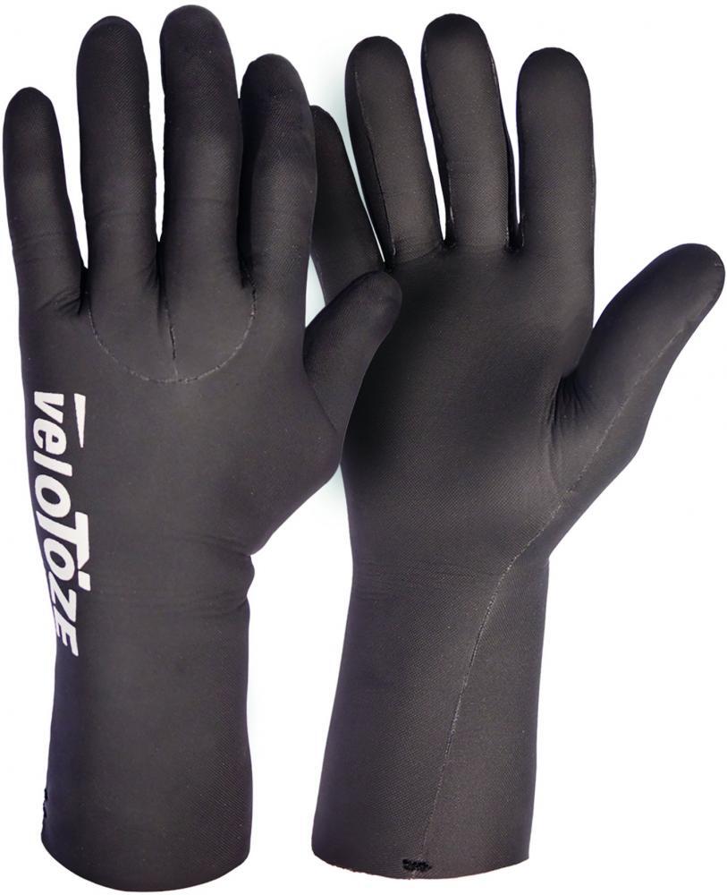 Velotoze Handschuhe Wasserdicht Neopren Schwarz Xs 2/2