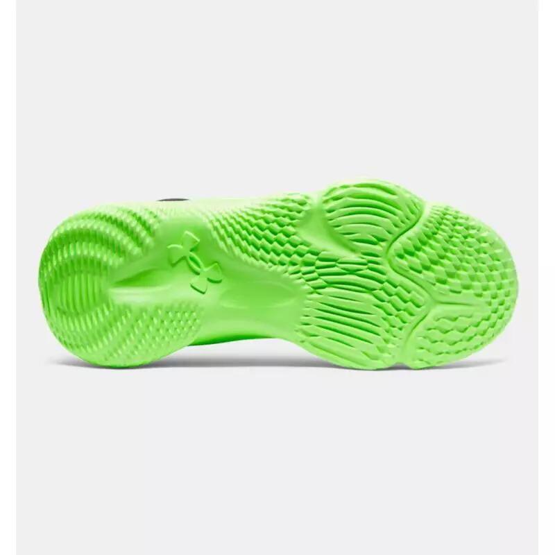 Chaussure de Basketball Under Armour Curry Spawn Flotro Vert 4/4