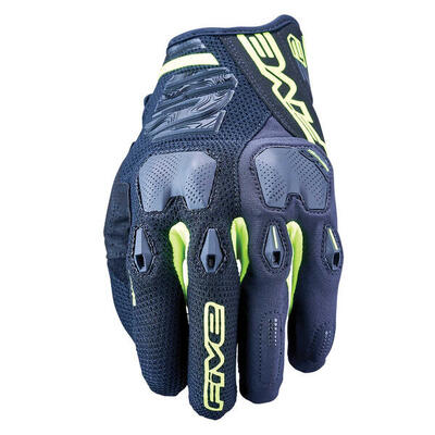 Enduro 2 handschoenen - zwart/fluogeel - xs/7