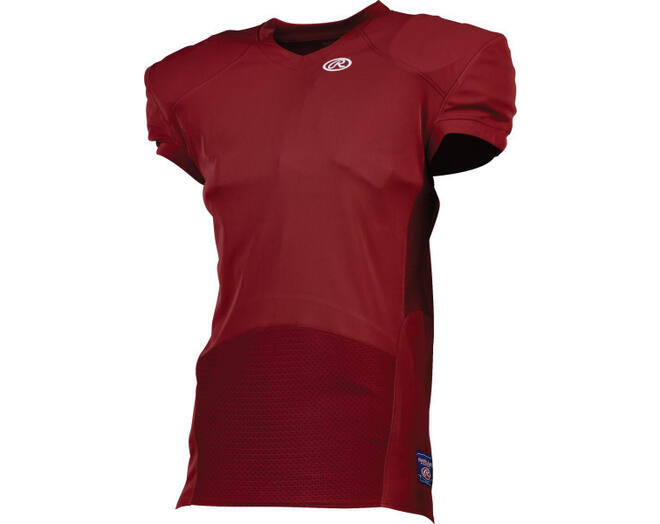 Maglietta Rawlings FJHD HMR-D Pro Cut per adulti, taglia S, colore cardinale 1/2