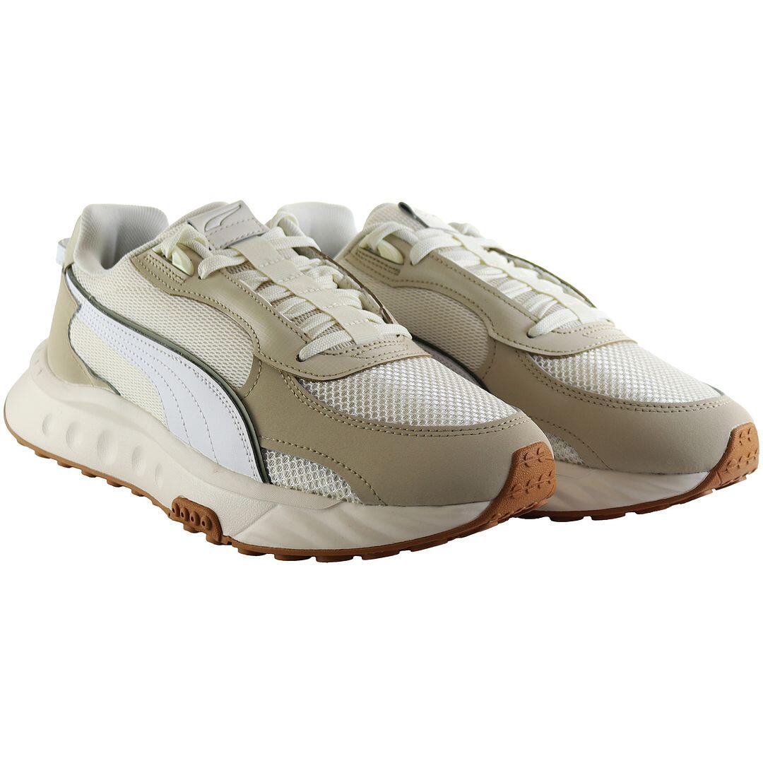 Puma Wild Rider Future Mens White Trainers 4/5