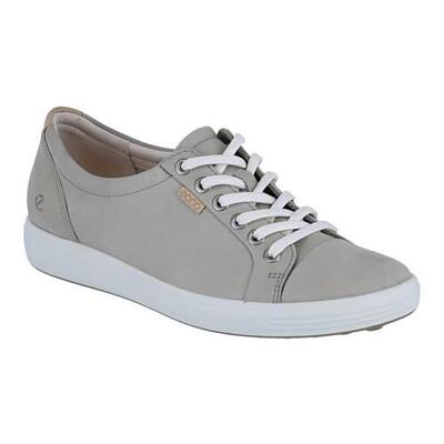 Ecco Soft 7 Schuhe grau-grün sage Damen Sneakers