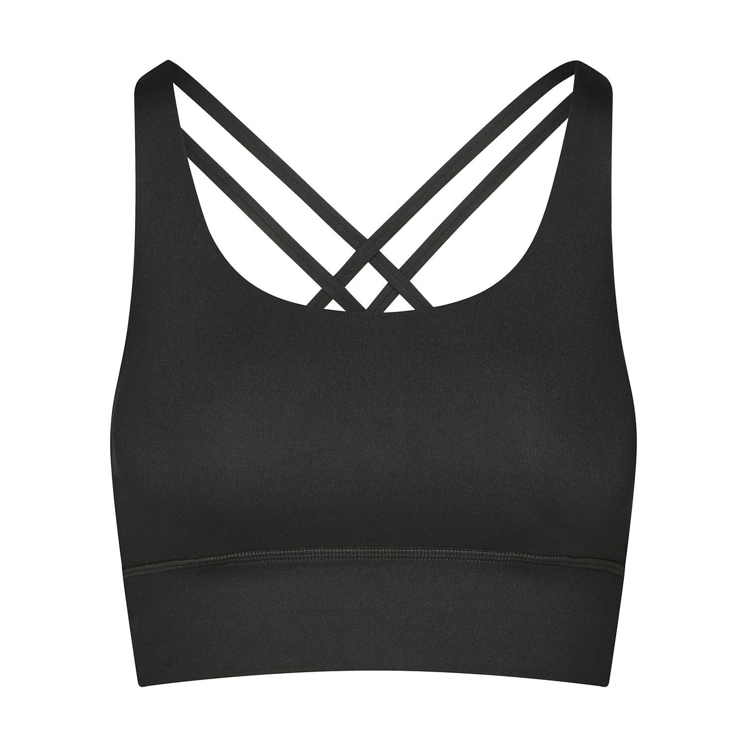 NIYAMA Sports Bra, Yoga BH, schwarz XL