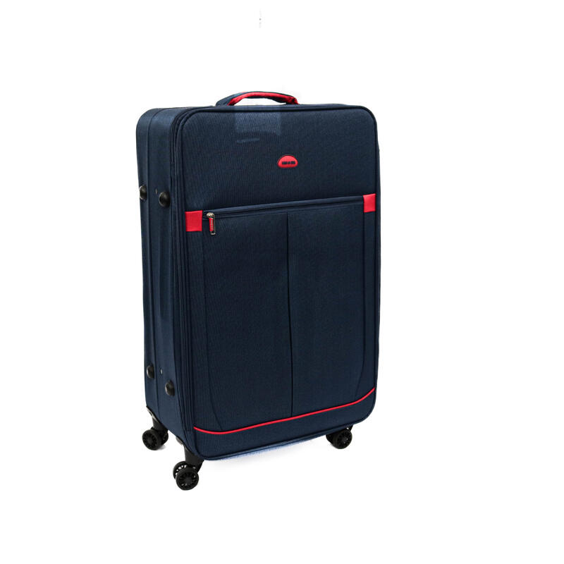 Troler Dortmund, Lamonza, 80x46x28 cm, 3.4 kg, expandabil 30%, albastru