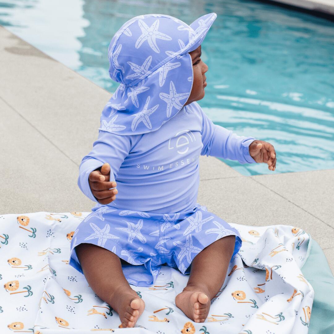 Swim Essentials | Lila Stelle Marine Cappellino estivo 2/2