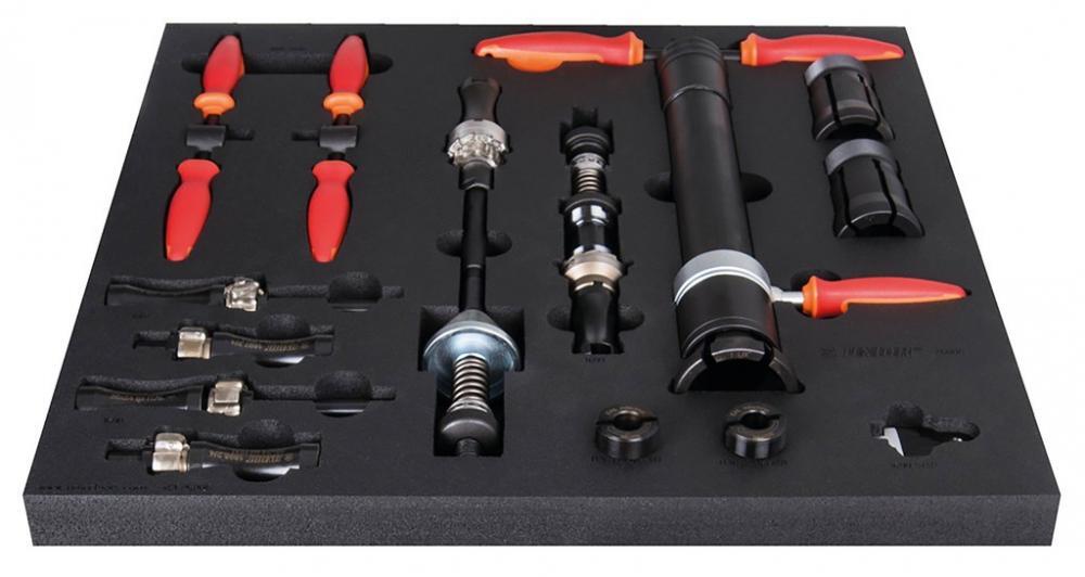 Unior Werkzeugset SOS Rahmenaufbereitung rot, 19-teilig - SET3-2600C-US 2/2