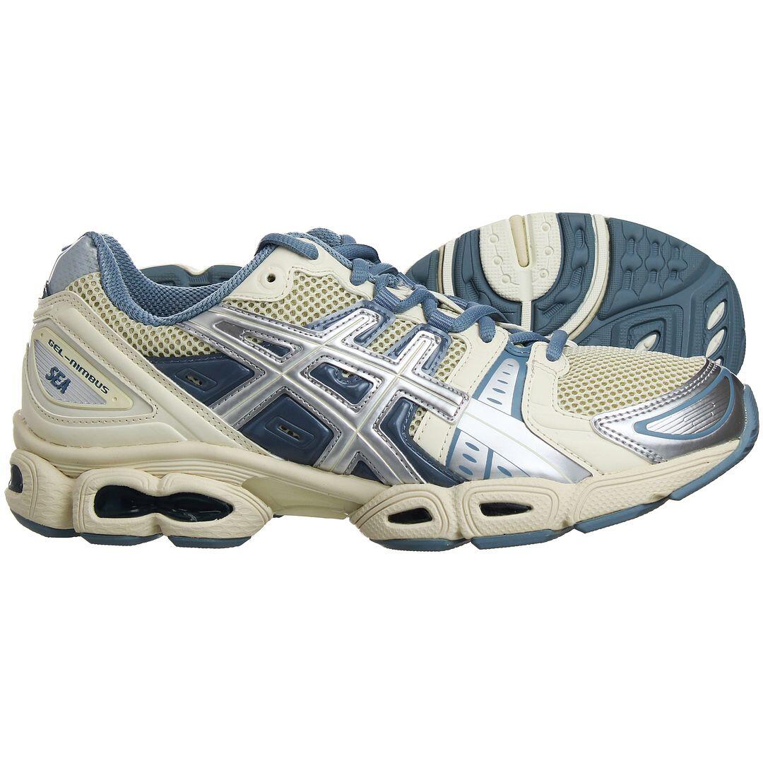 Asics Wind and Sea x Gel-Nimbus 9 Mens Beige Trainers 4/5