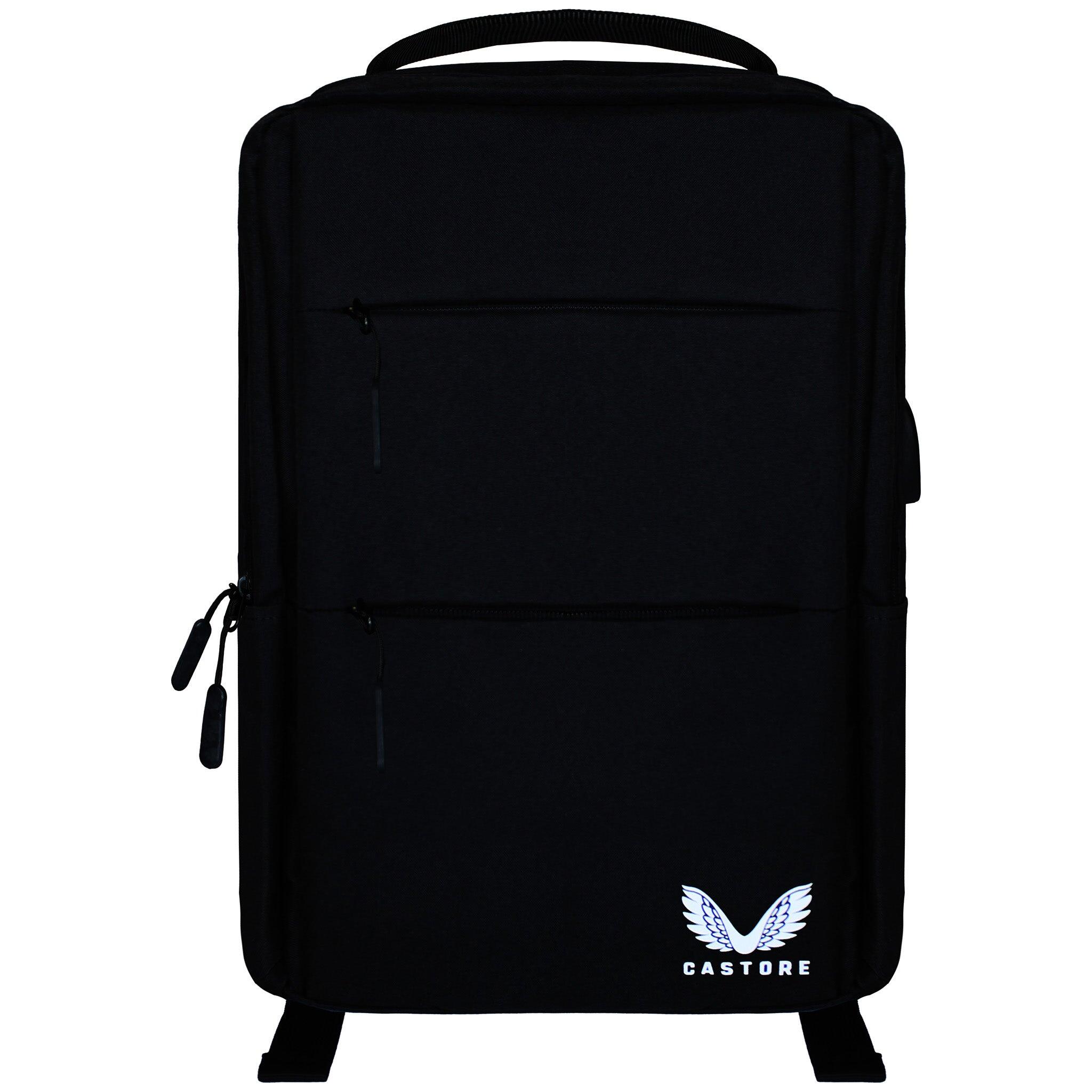 Castore Logo Mens Black Backpack 2/2
