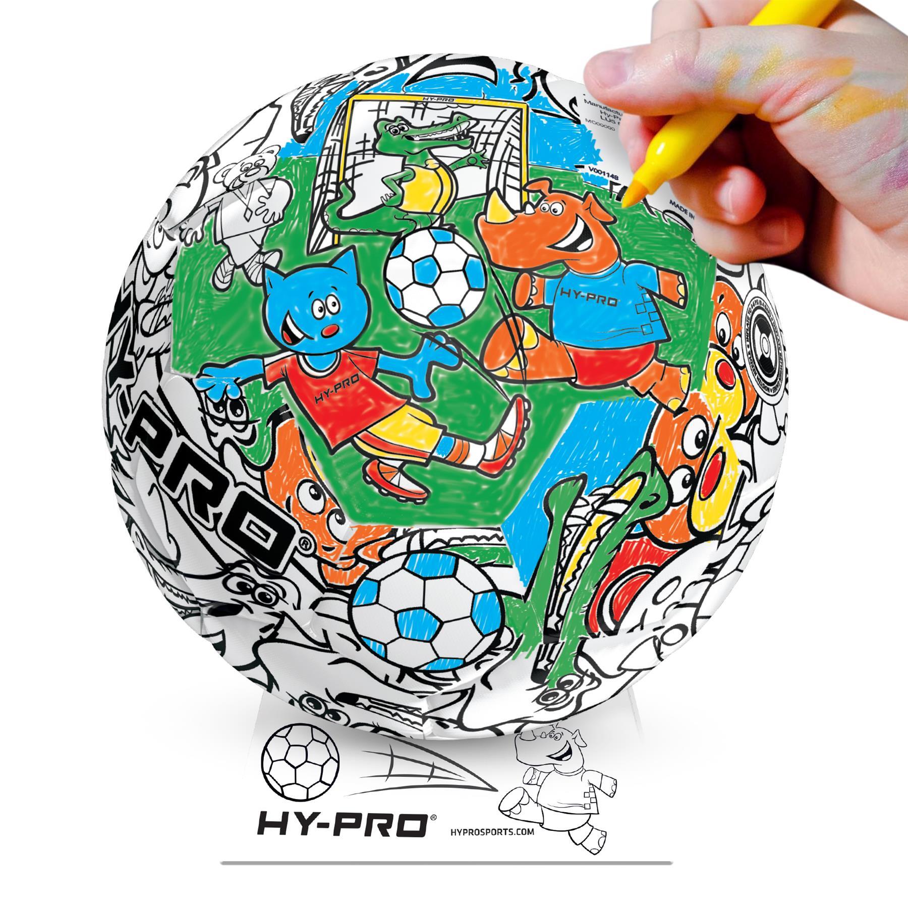 Ballon de football Hy-Pro Doodlekick à colorier 2/3