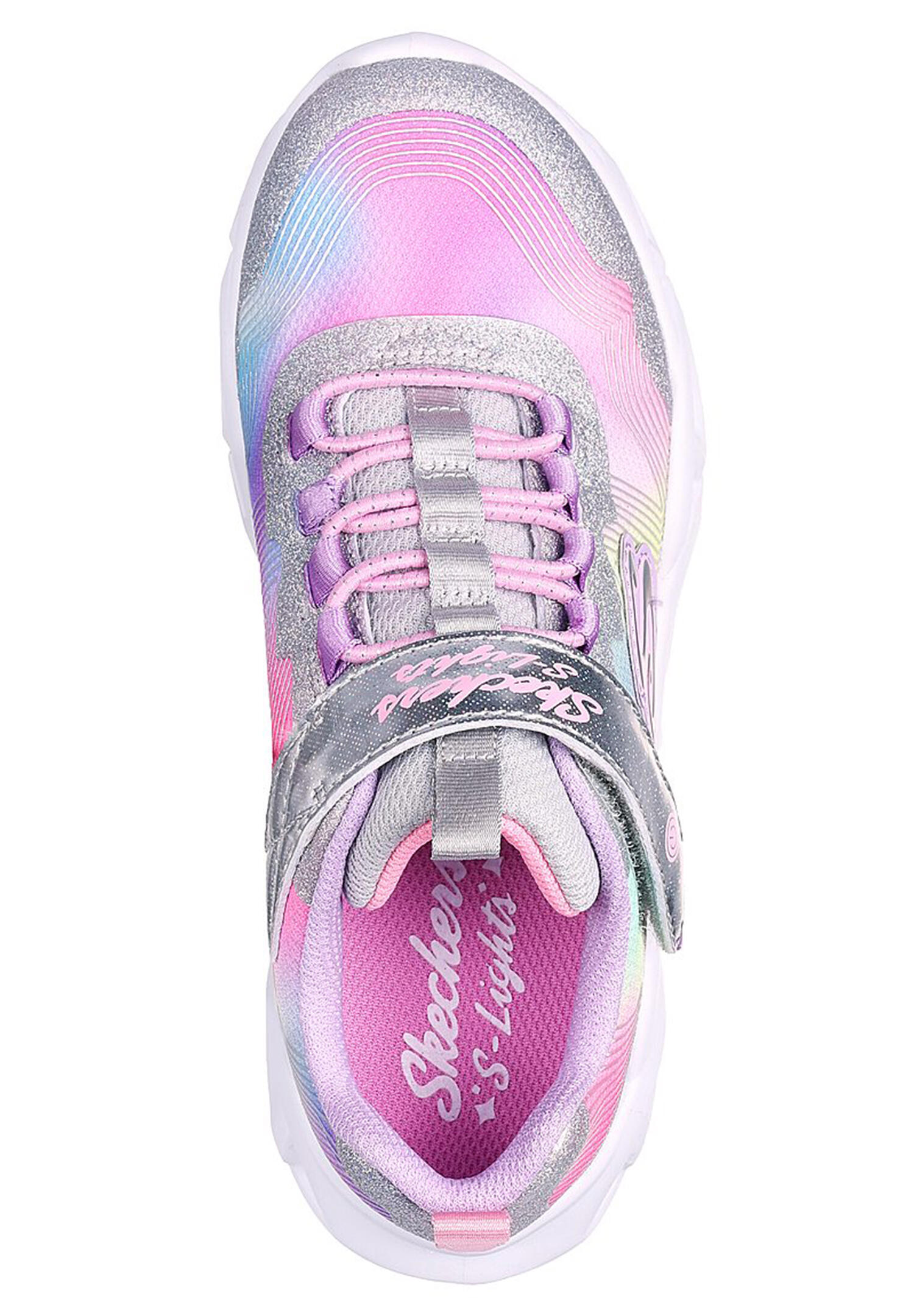 Skechers S Lights Twisty Brights 2.0 Kinder Sneaker Mädchen LED 302339L SMLT 3/4