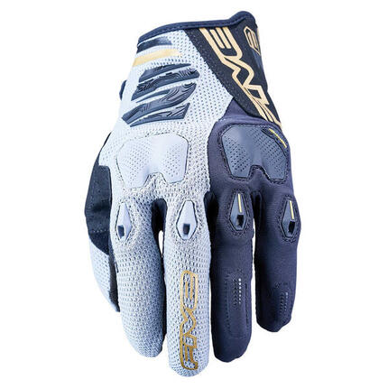 Rękawice ENDURO 2 - CZARNO-SZARE/ZŁOTE (czarno-szaro-złote) - XXXL/13