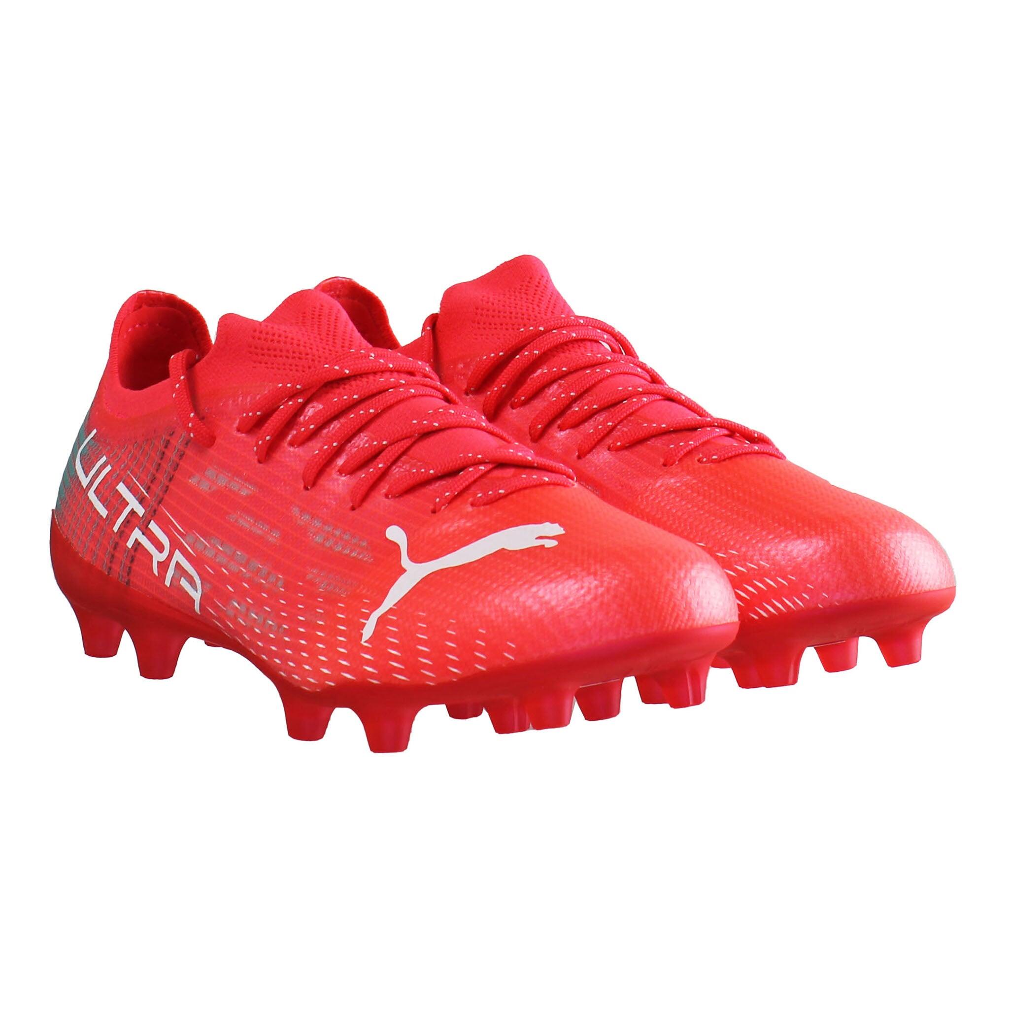 Puma Ultra 1.3 FG/AG Red Womens Football Boots | Decathlon