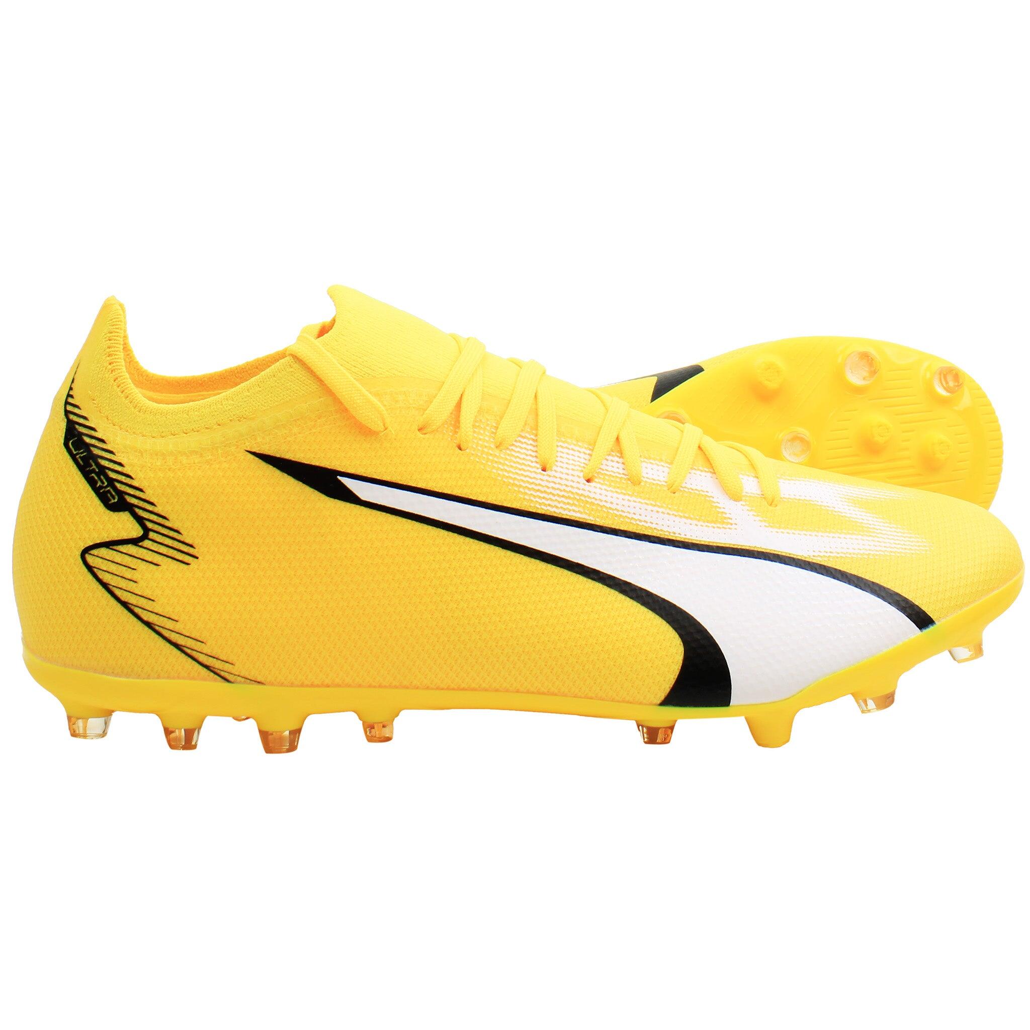 PUMA Puma Ultra Match FG Mens Yellow Football Boots