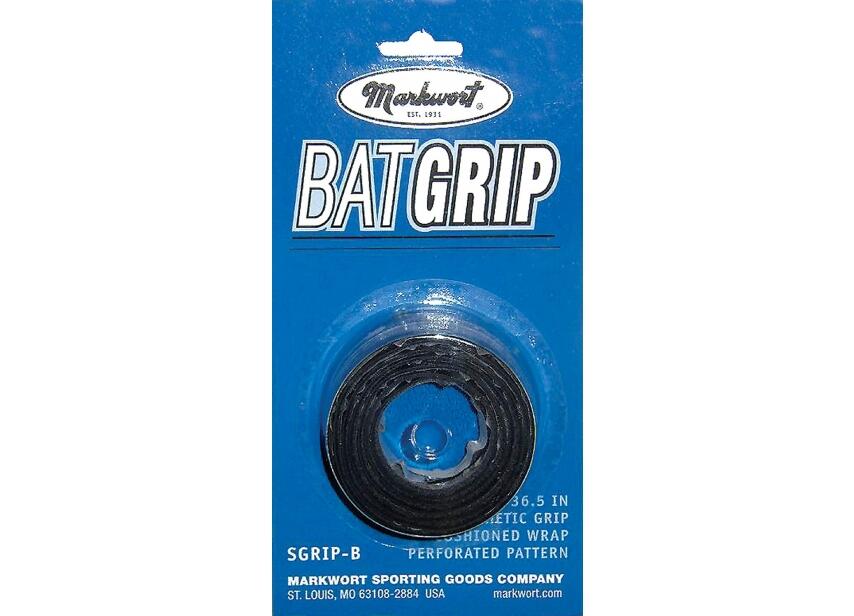 MARKWORT Synthetischer Bat Grip - für Baseballschläger (schwarz)