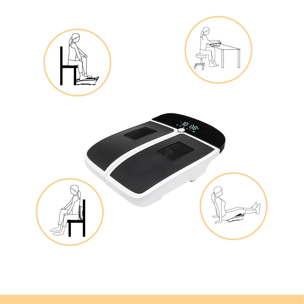 Bioenergiser - Vibration Leg Trainer - White 4/7