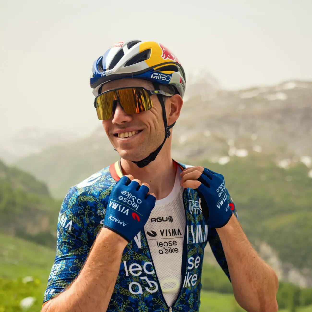Gants sans doigts - TDF 2024 TEAM VISMA | LEASE A BIKE 3/5