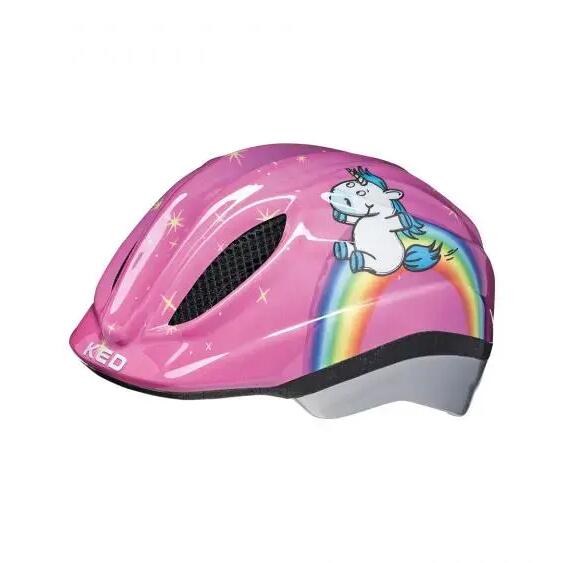 BIKE FASHION Kids Helmet 'Unicorn' XS 46–49 cm with LED Light