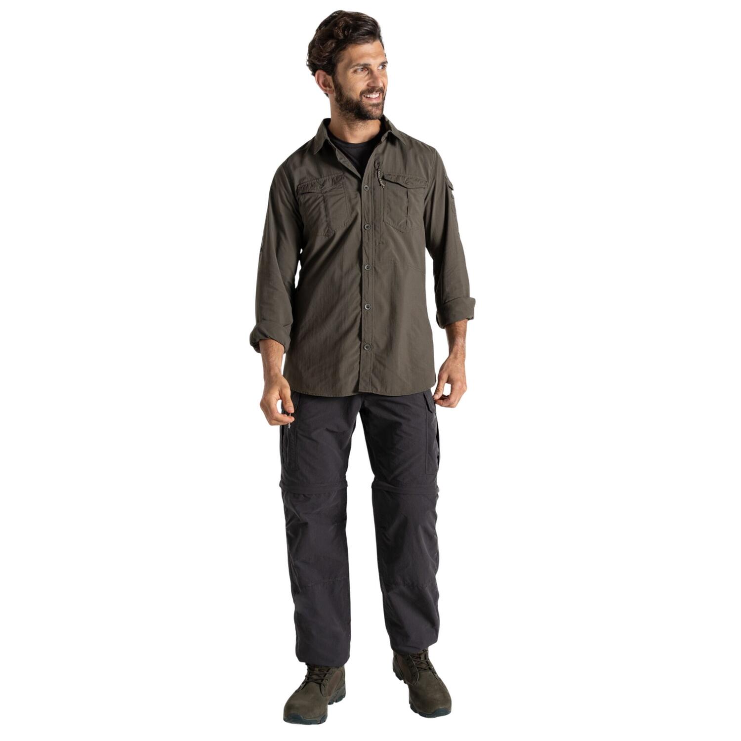 Camicia Manica Lunga Uomo Craghoppers Adventure III Verde Bosco 4/5